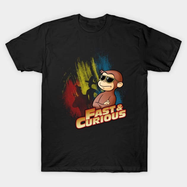 Fast and Curious T-Shirt by Skullpy